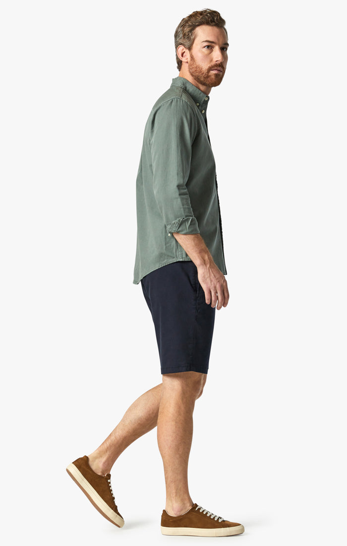 Nevada Shorts in Deep Navy Twill
