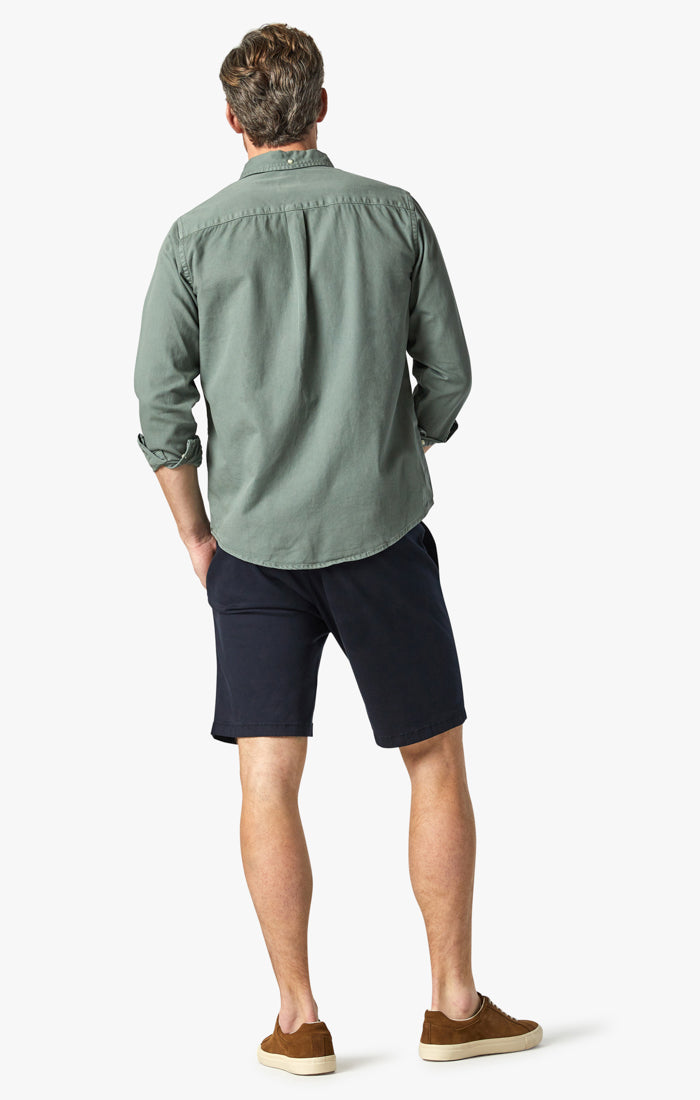 Nevada Shorts in Deep Navy Twill