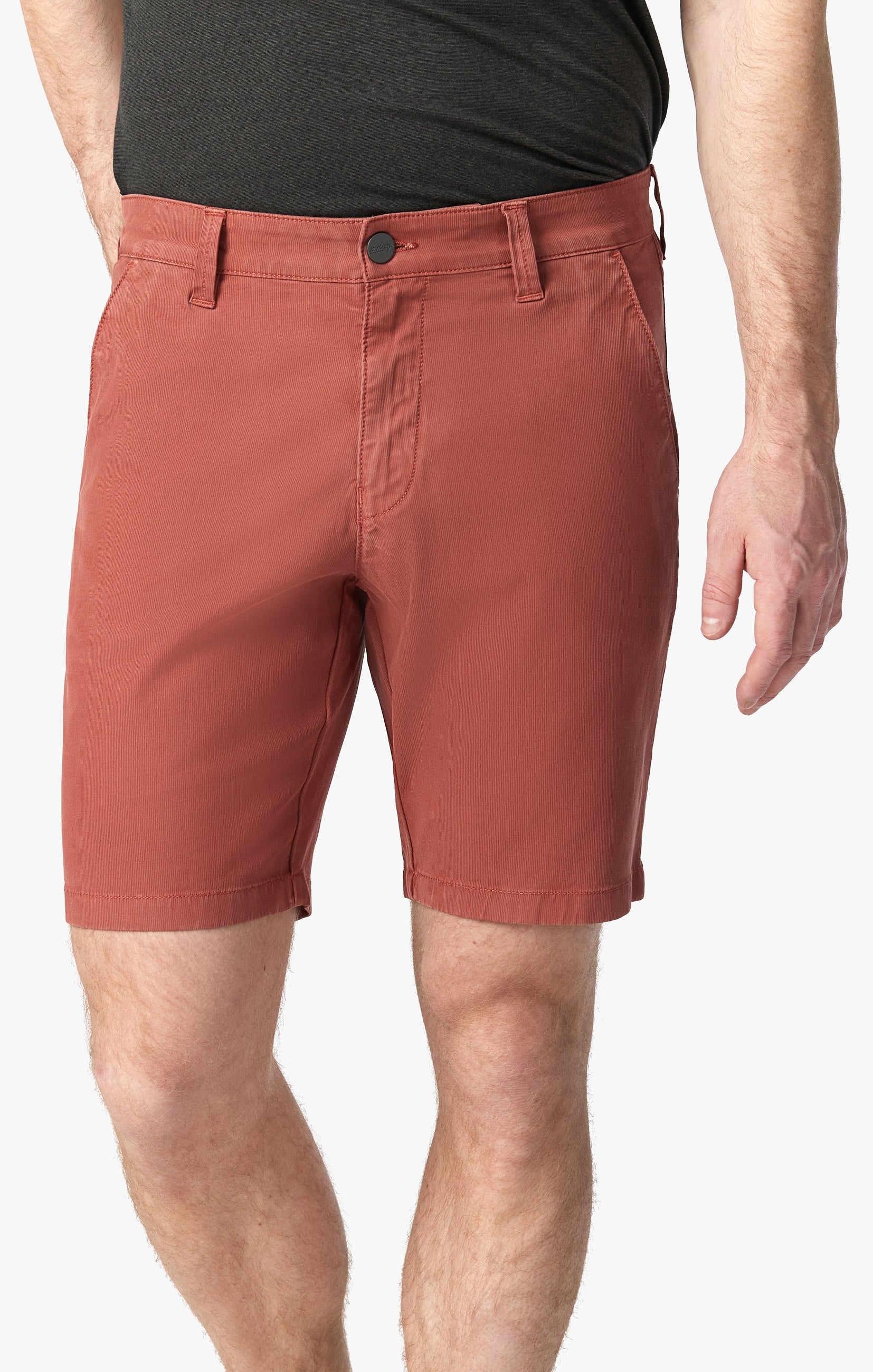 Arizona Slim Shorts in Brick Fine Touch Image 4