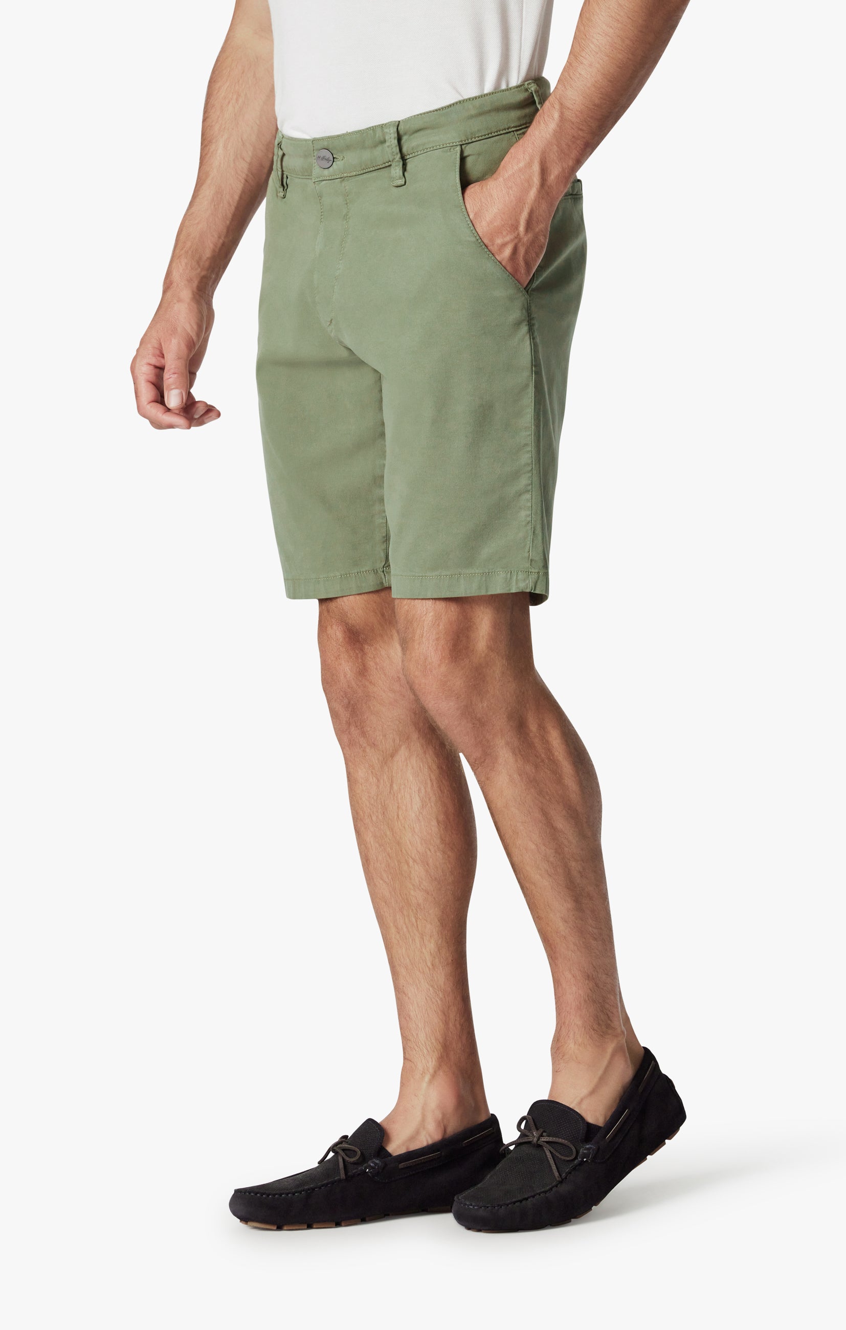 Arizona Shorts In Burnt Olive Soft Touch