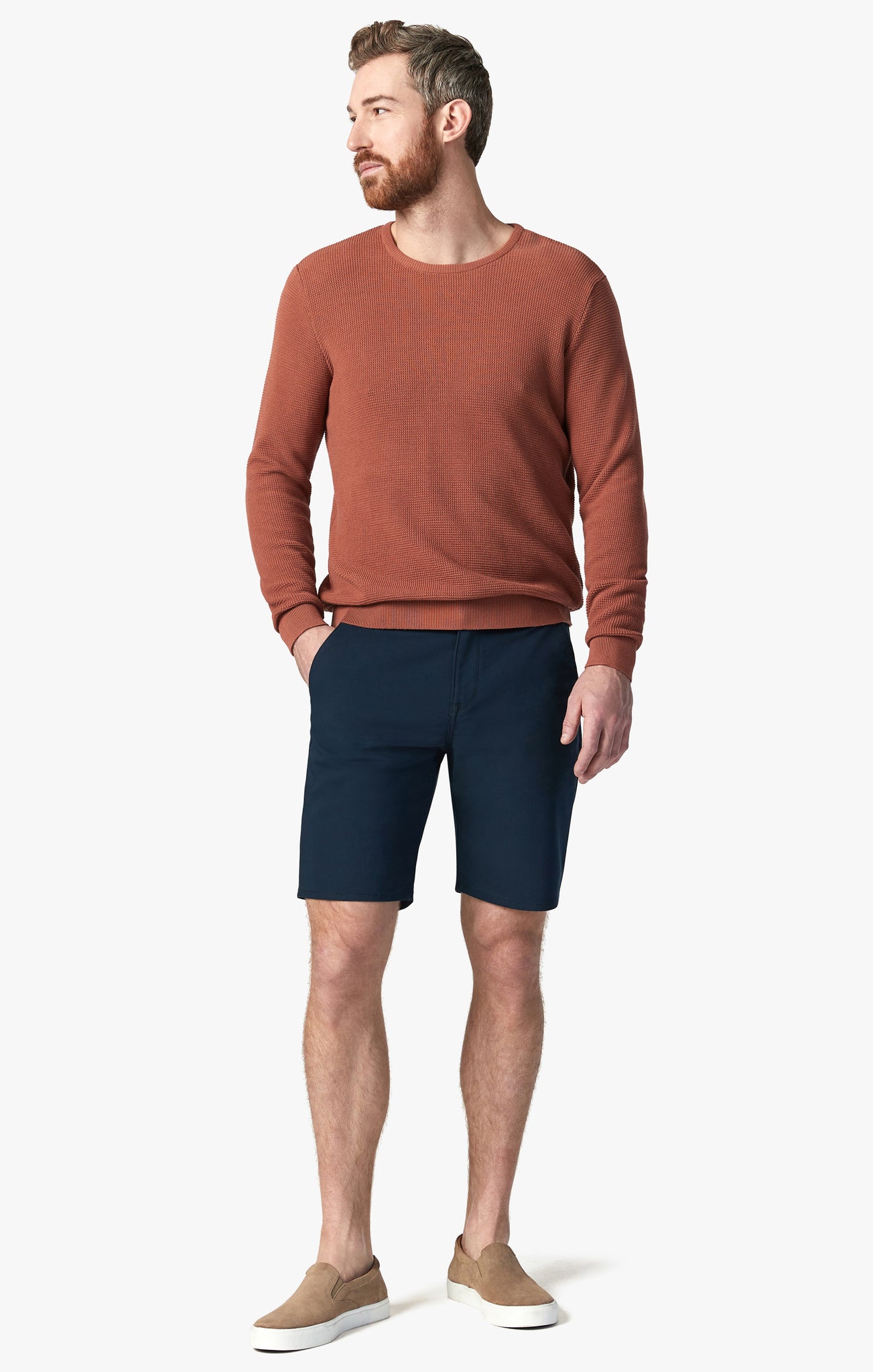 Como Shorts in Navy Commuter