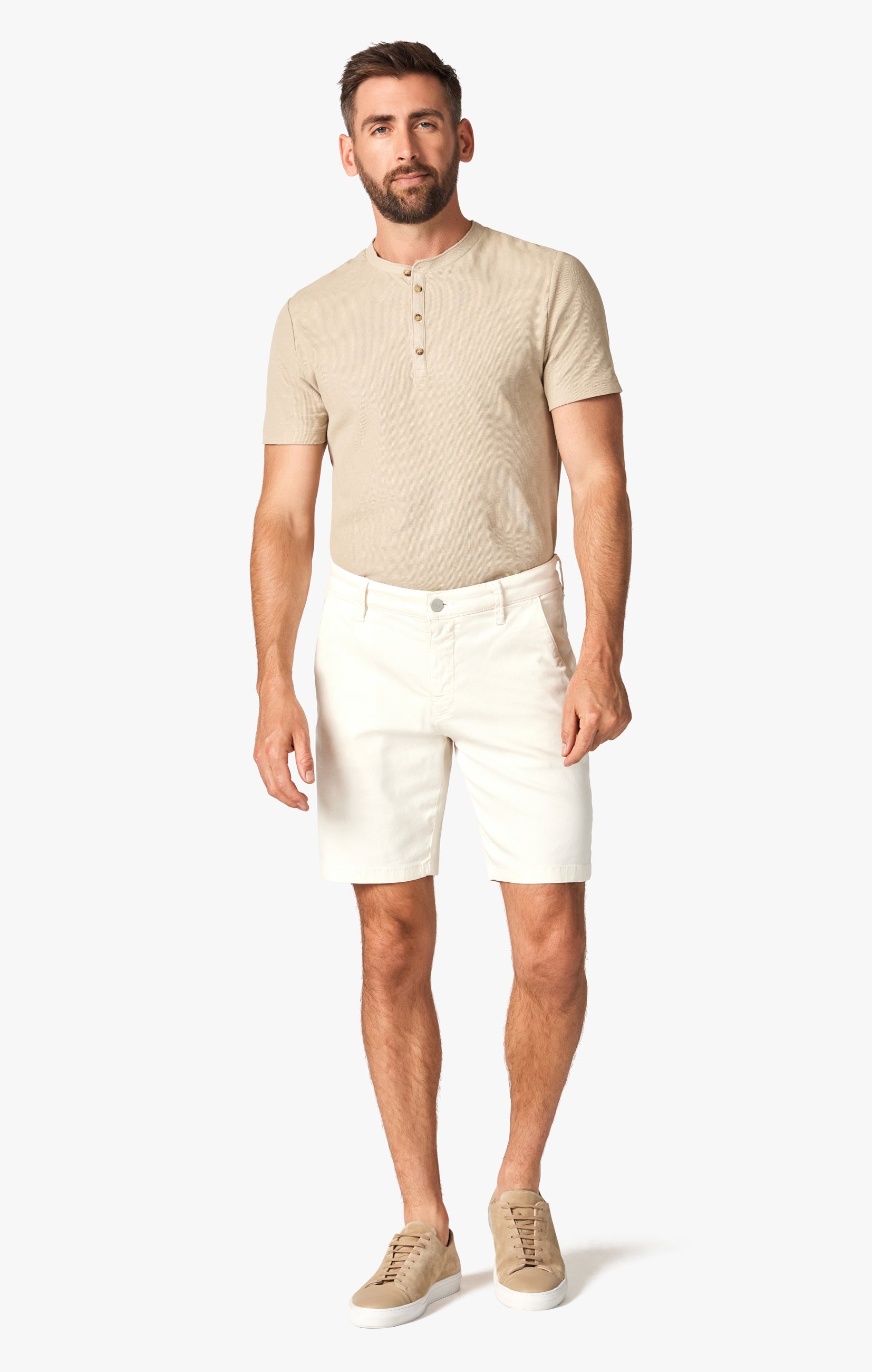 Arizona Shorts In Coconut Milk Soft Touch Image 3