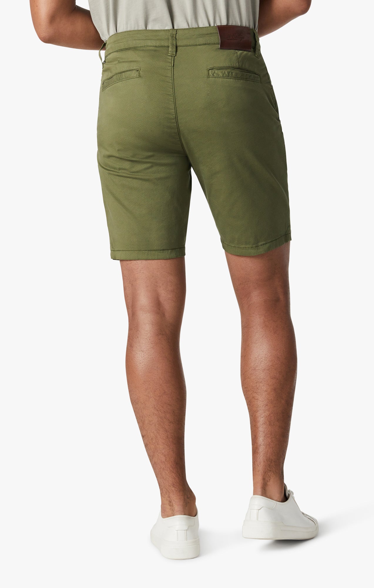 Arizona Shorts In Green Tie Print Image 4