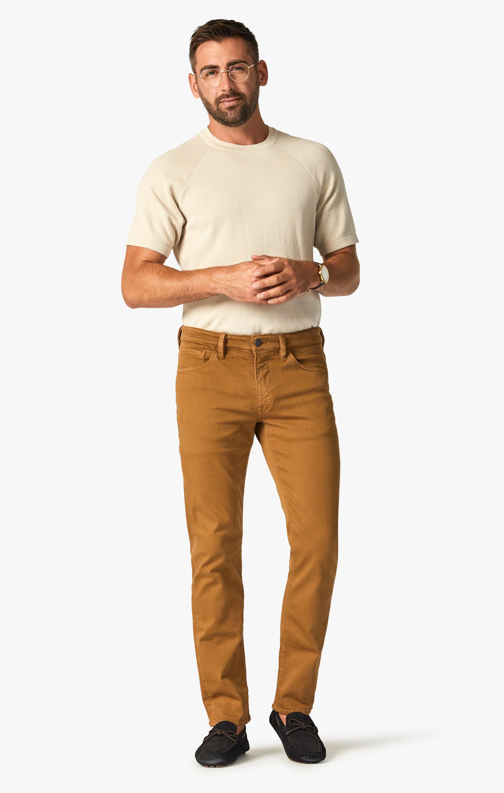 Cool Tapered Leg Pants In Cartouche Comfort