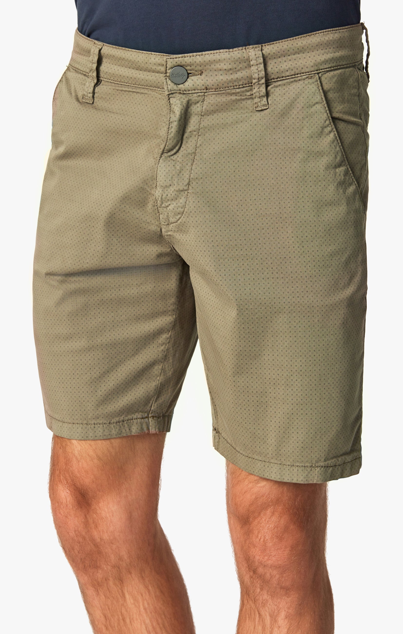 Arizona Slim Shorts in Dusty Olive Dot Image 2