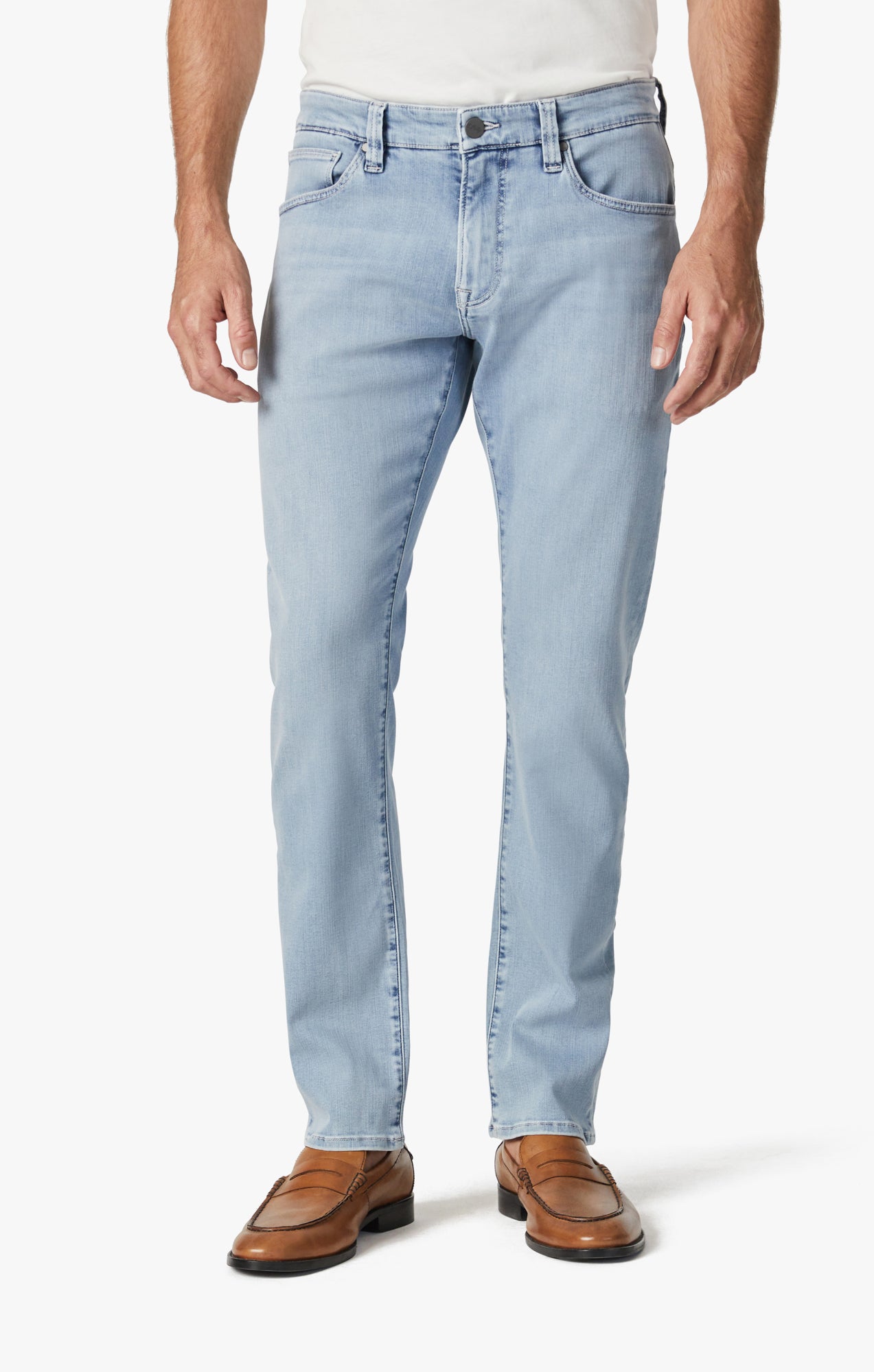 Cool Slim Leg Jeans In Bleached Refined Image 2