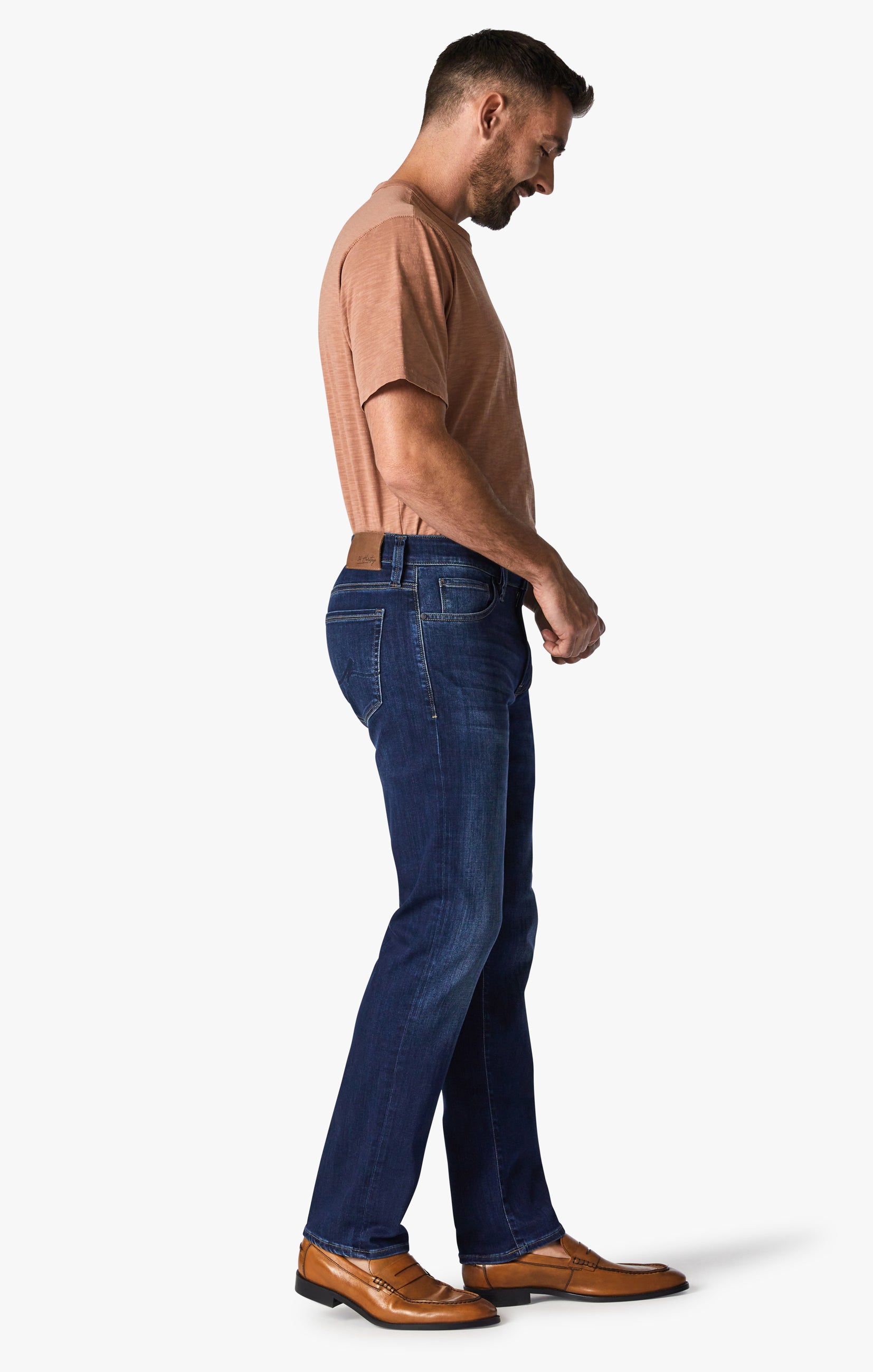 Courage Straight Leg Jeans in Deep Tencel