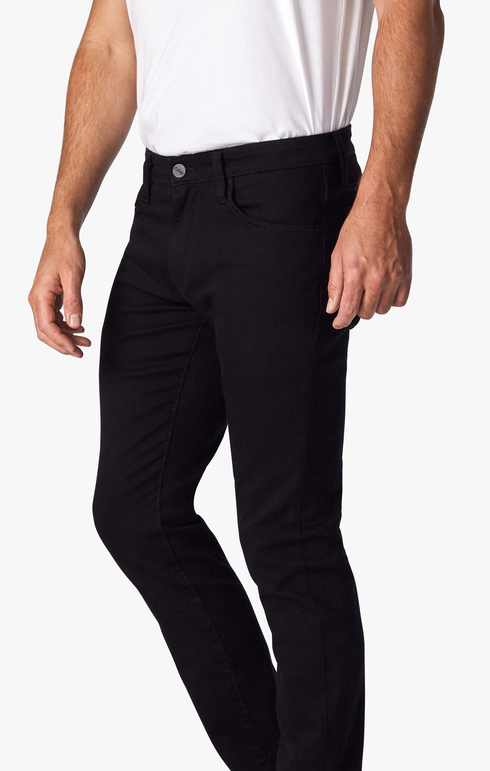 Cool Slim Leg Jeans in Black Vintage Comfort Image 6
