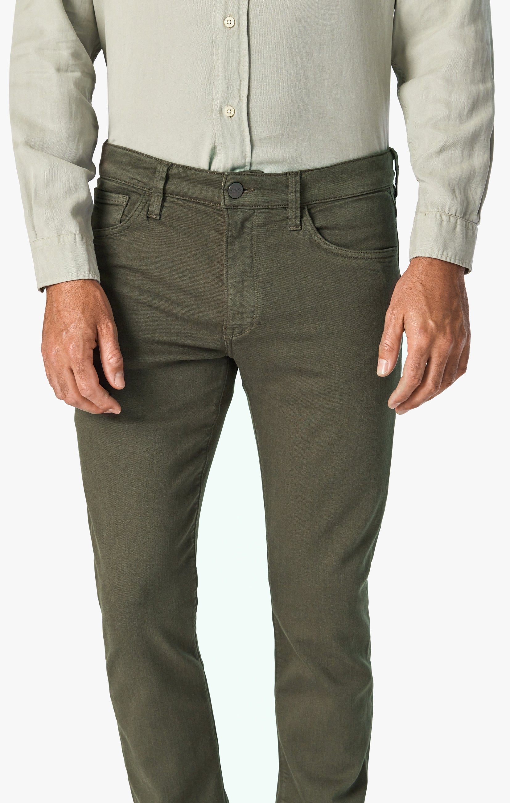Cool Tapered Leg Pants In Green Comfort Image 6