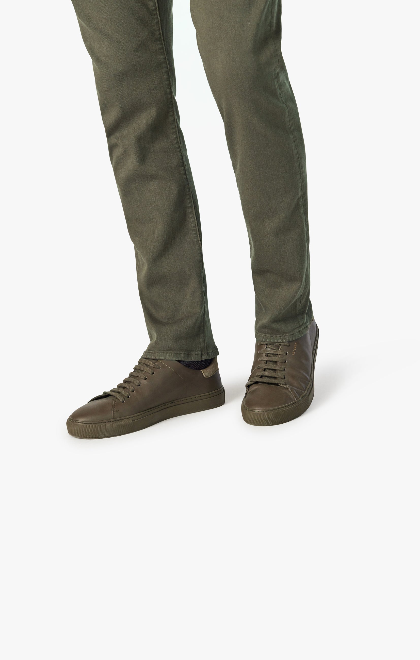 Charisma Classic Fit Pants in Green Comfort Image 7