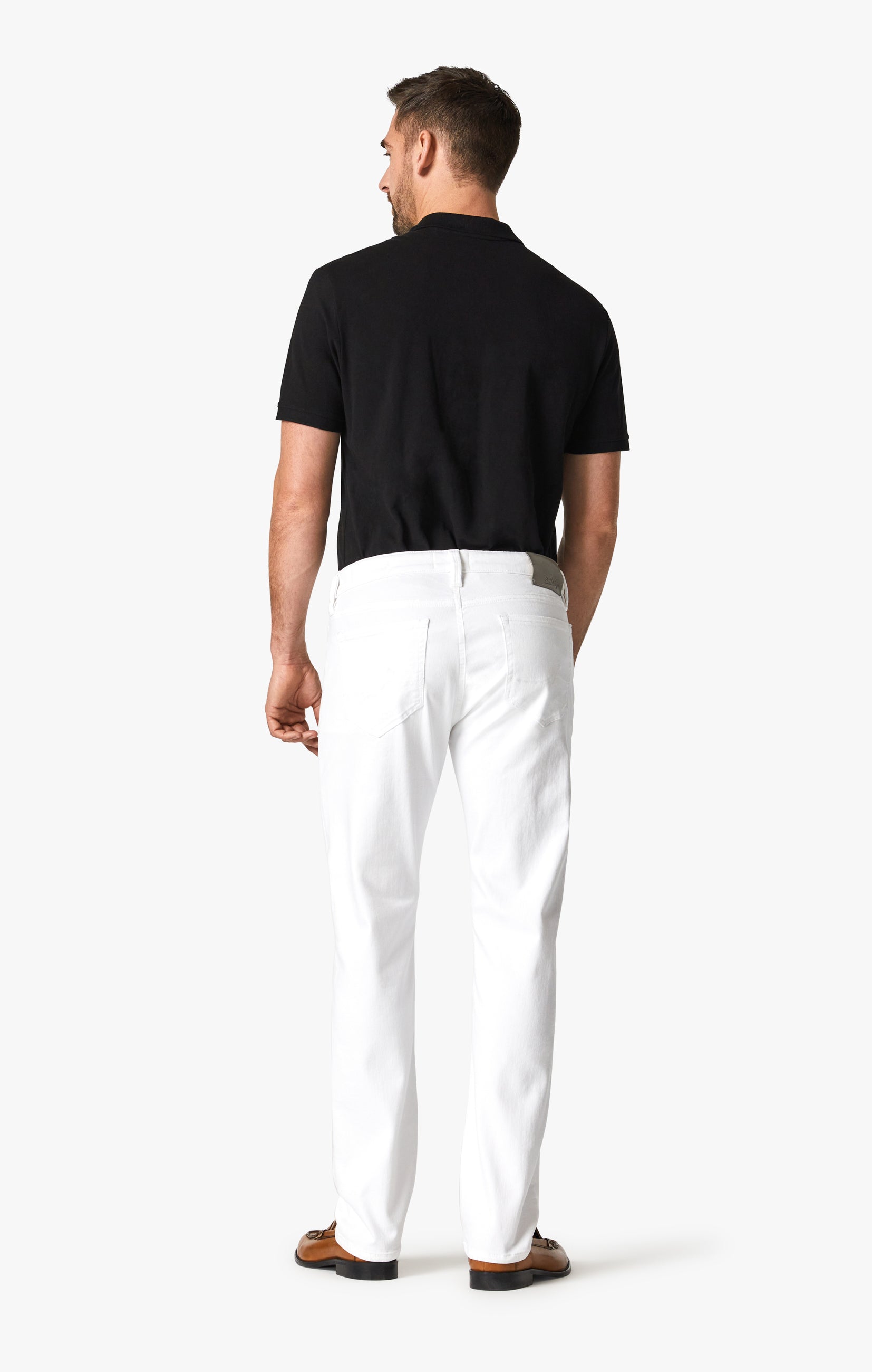Courage Straight Leg Pants In Double White Comfort Image 2