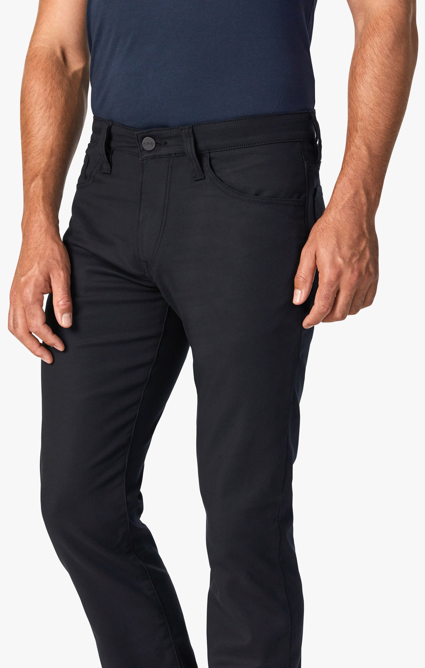 Courage Straight Leg Pants In Black High Flyer Image 5