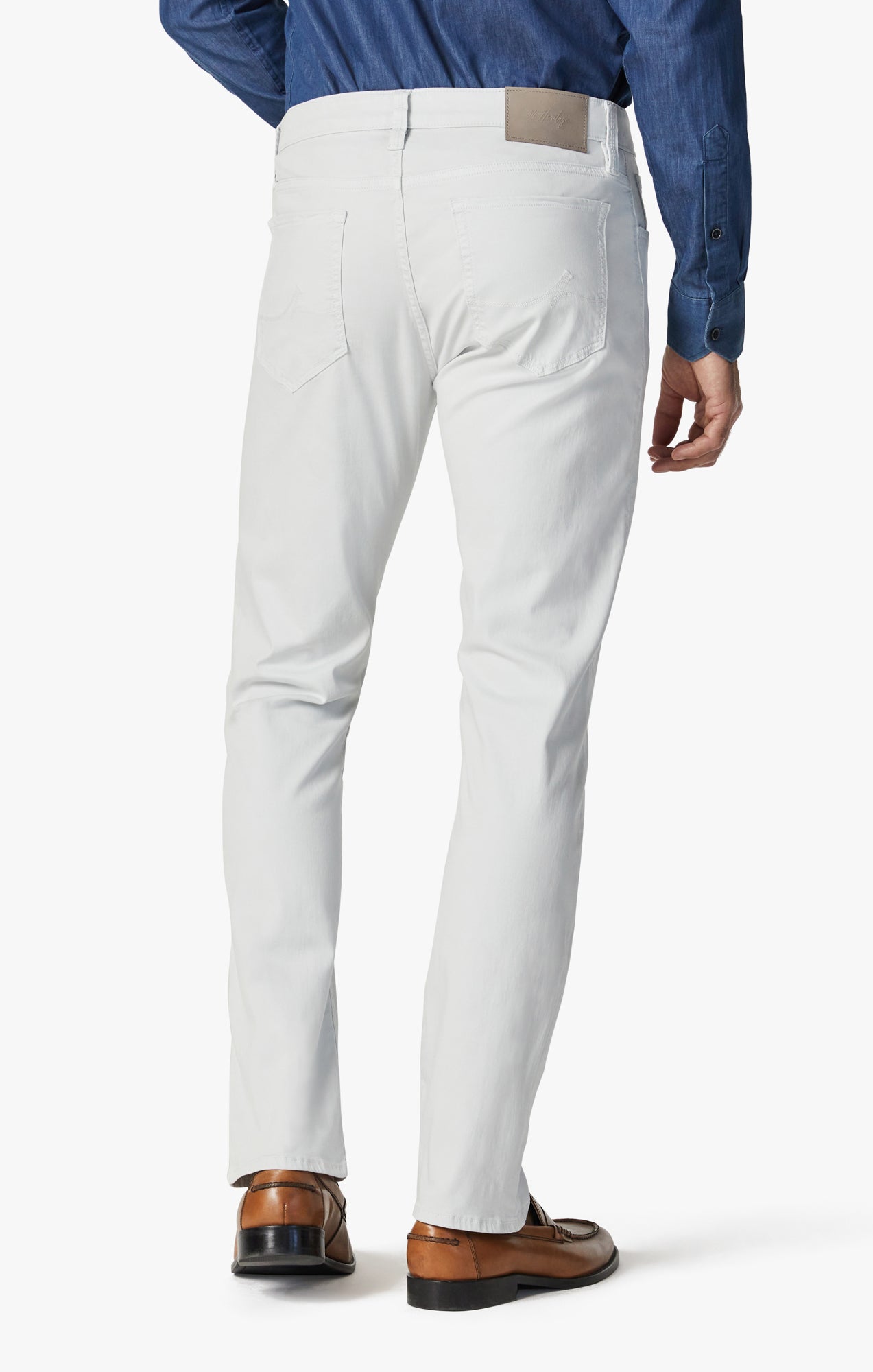 Charisma Relaxed Straight Pants In Stone Twill Image 5