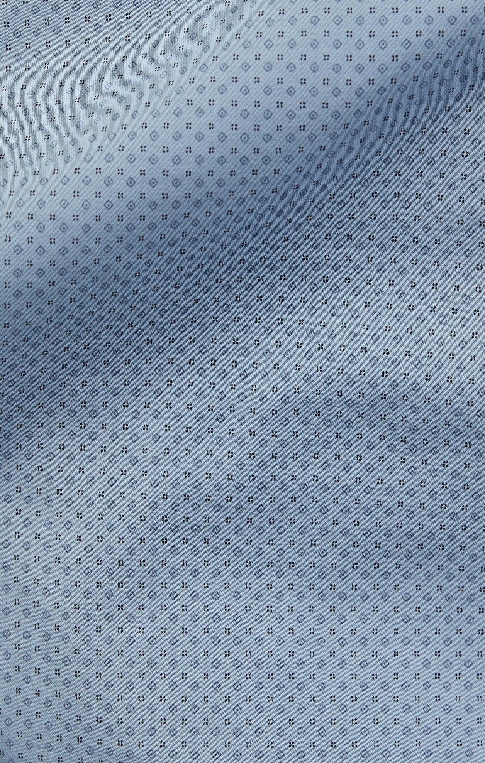 Arizona Shorts In French Blue Fancy Print Image 6