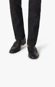 Courage Straight Leg Pants in Black Twill