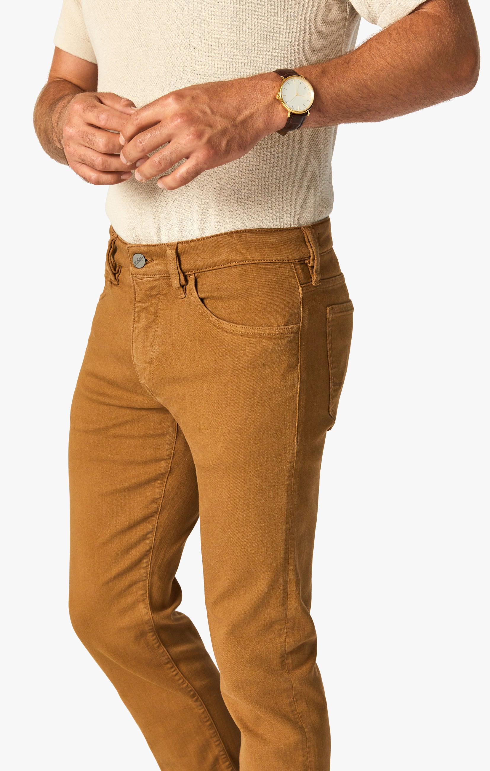 Cool Tapered Leg Pants In Cartouche Comfort Image 4