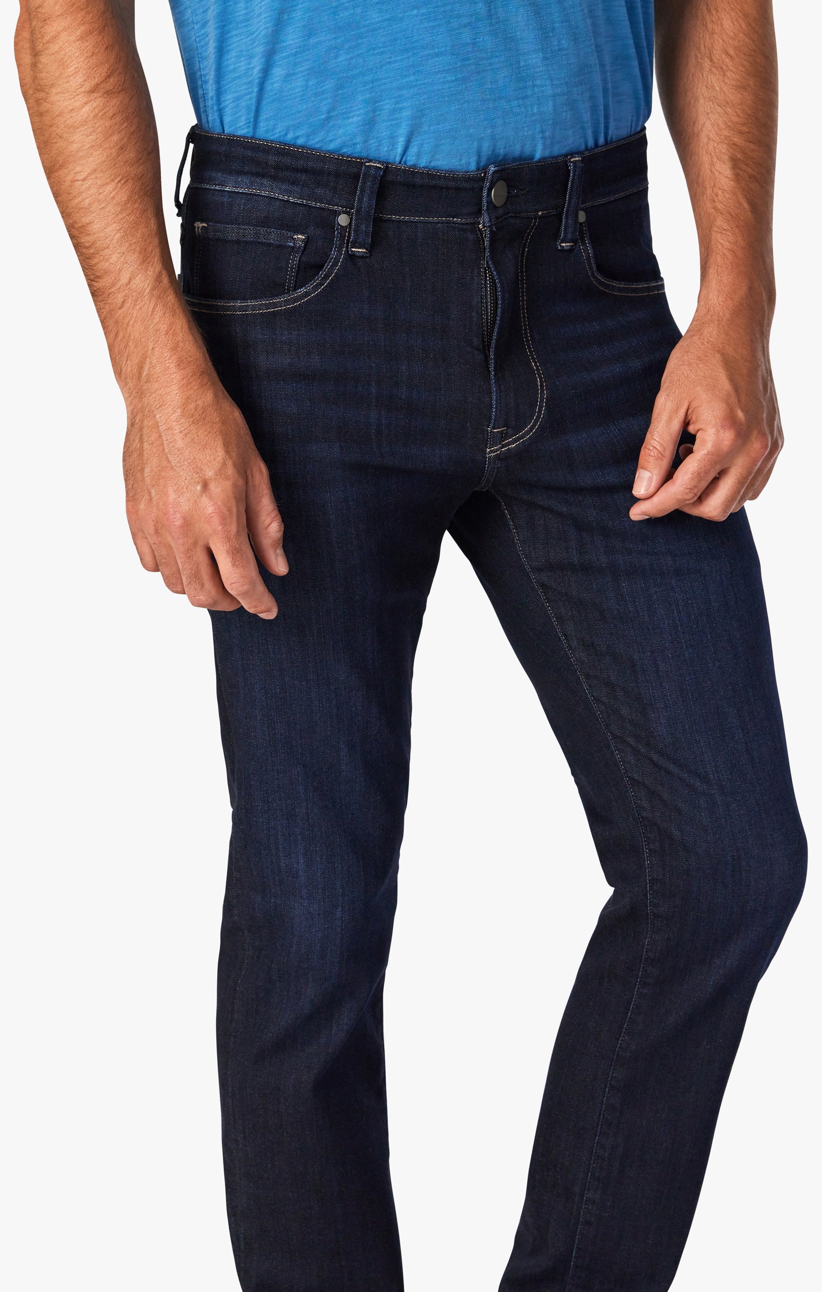 Courage Straight Leg Jeans In Deep Refined Image 6