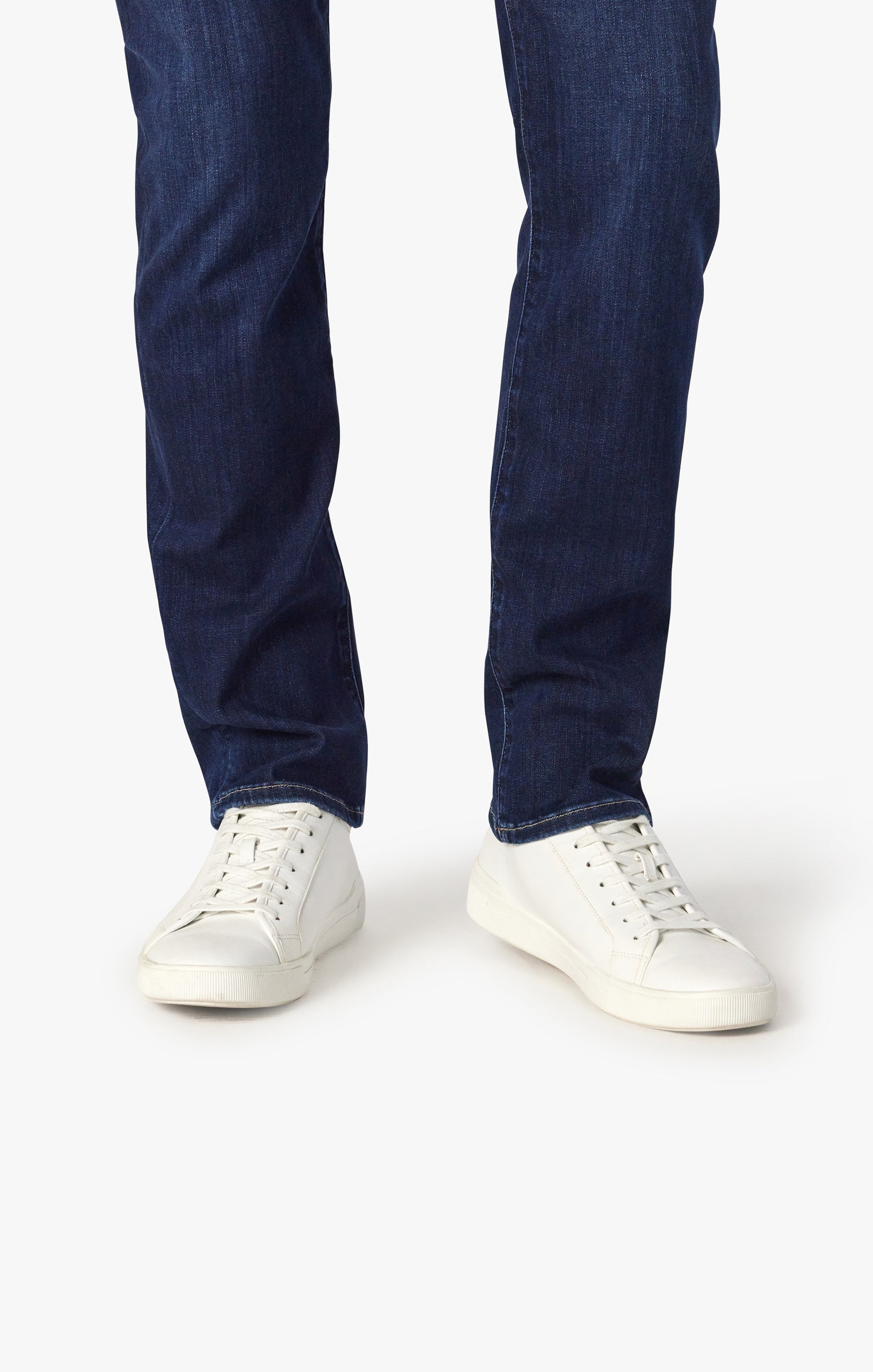 Cool Tapered Leg Jeans In Dark Brushed Refined Image 6