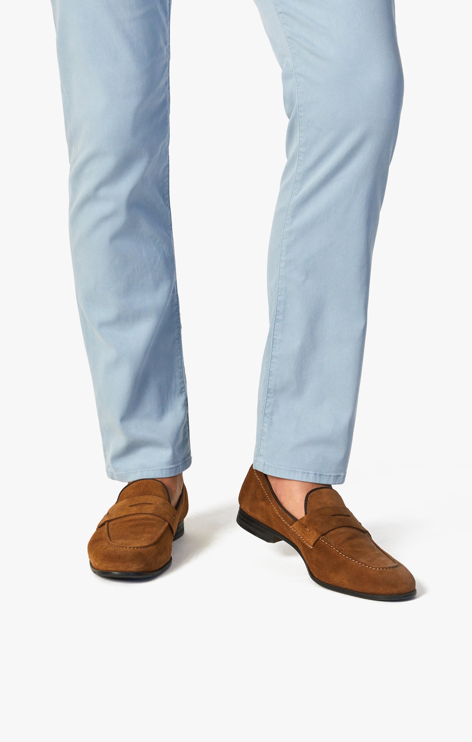 Courage Straight Leg Pants In French Blue Soft Touch Image 5