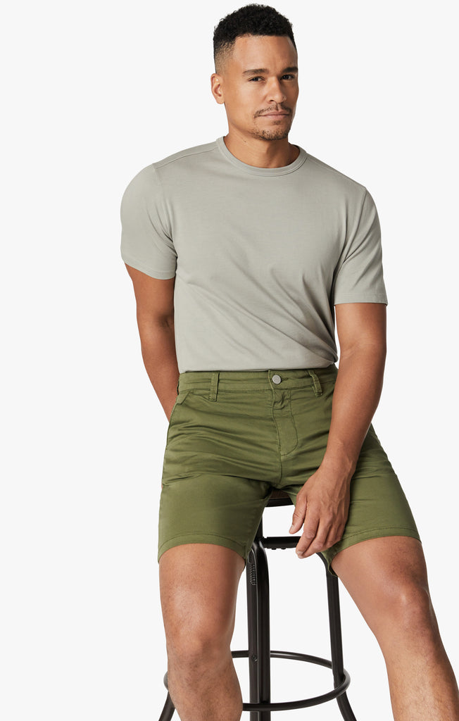 Arizona Shorts In Green Tie Print