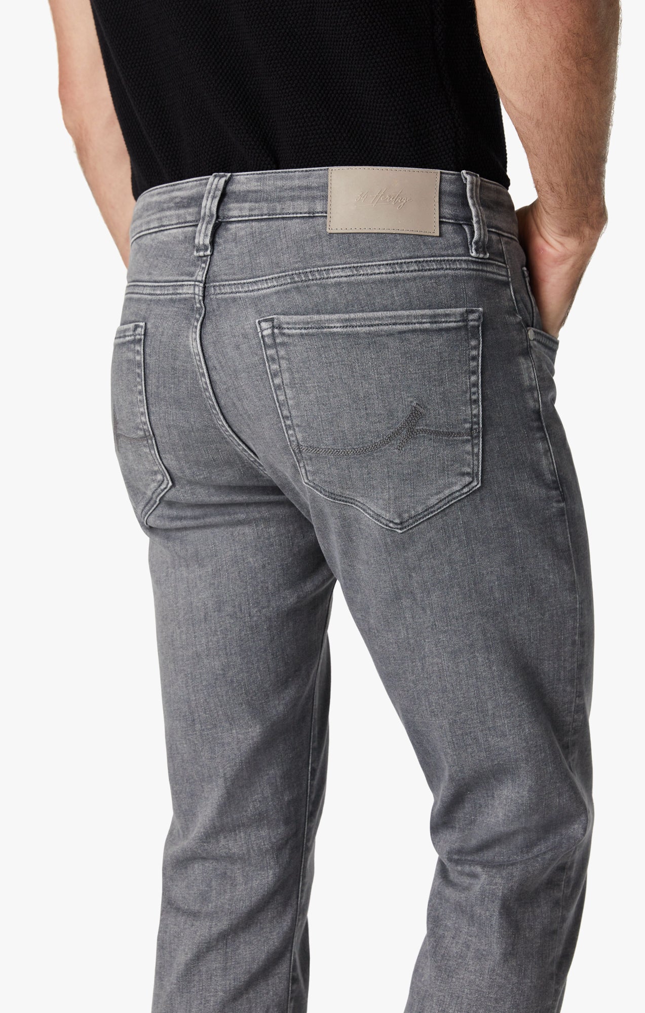 Cool Tapered Leg Jeans in Mid Smoke Urban Image 5