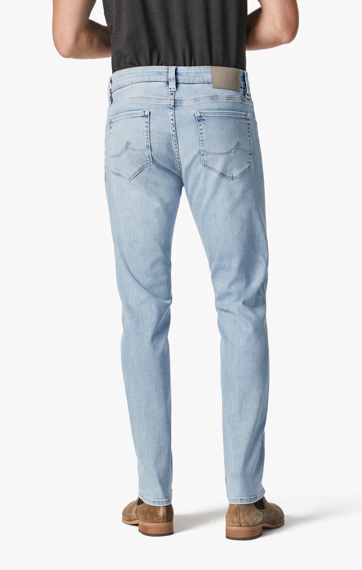 Calm Skinny Leg Jeans In Bleached Urban Image 4