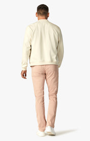 Cool Tapered Leg Pants In Rose Twill