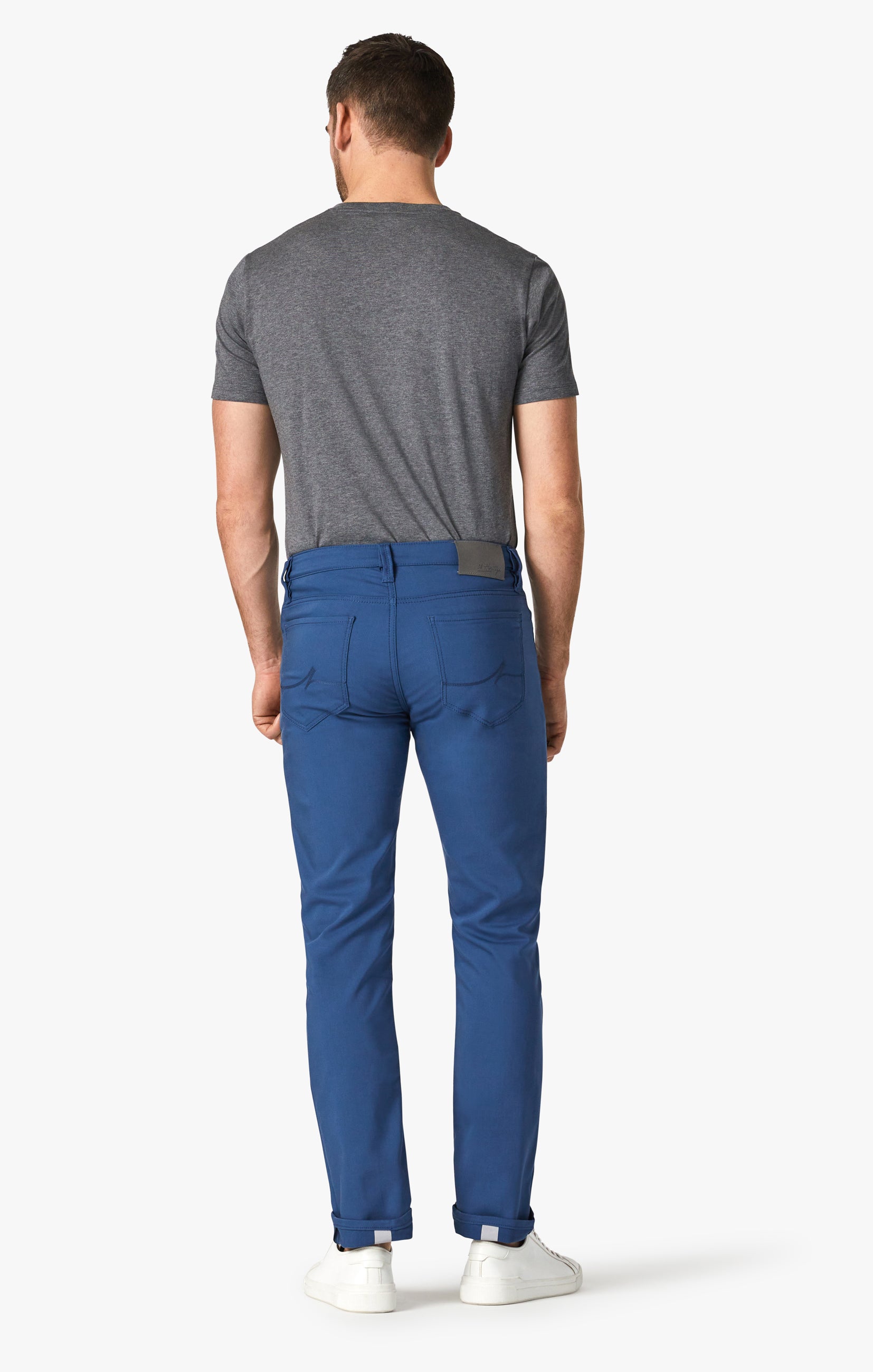 Courage Straight Leg Jeans in Cobalt Commuter Image 2