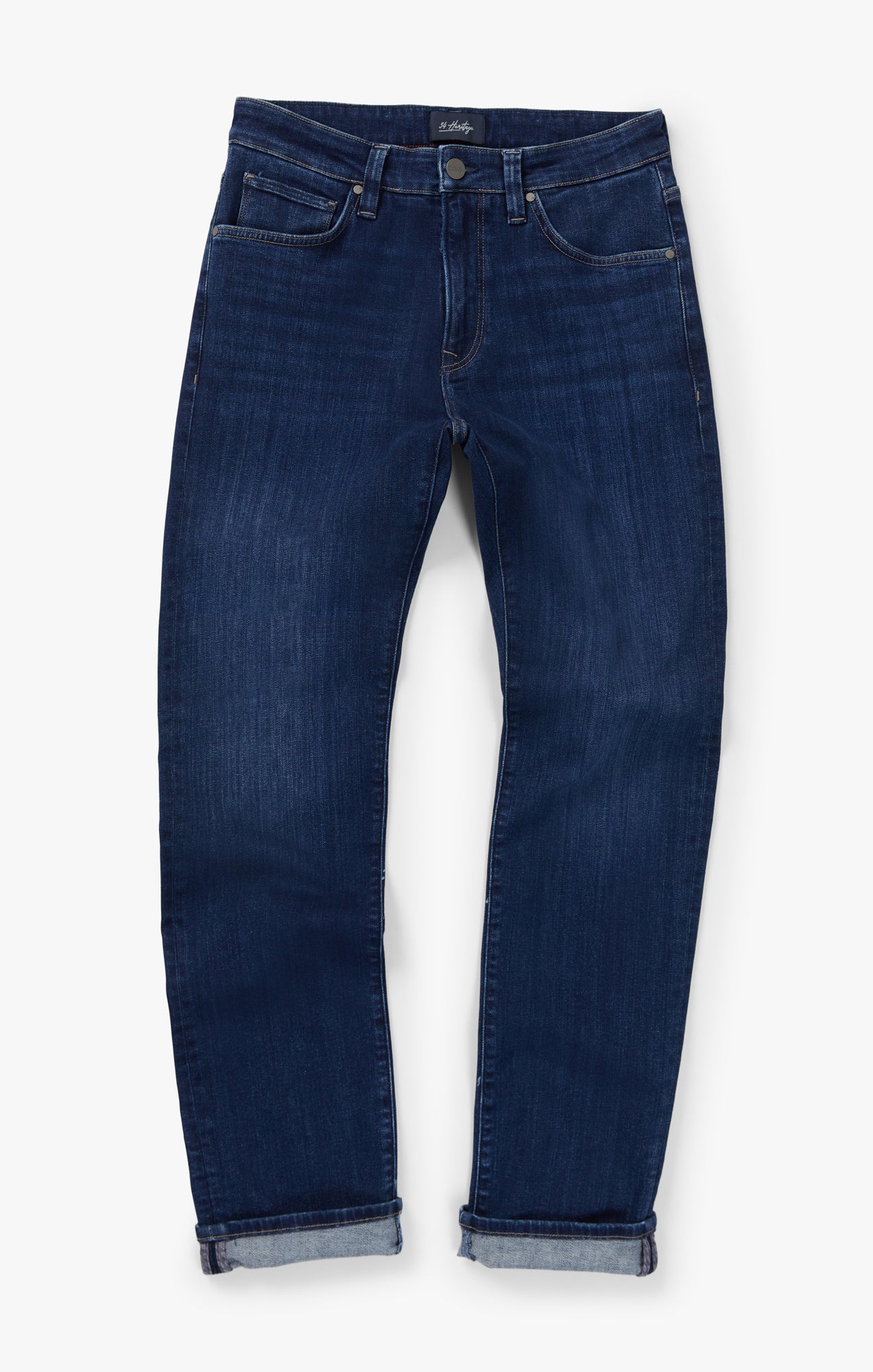 Courage Straight Leg Jeans In Deep Brushed Organic Image 8