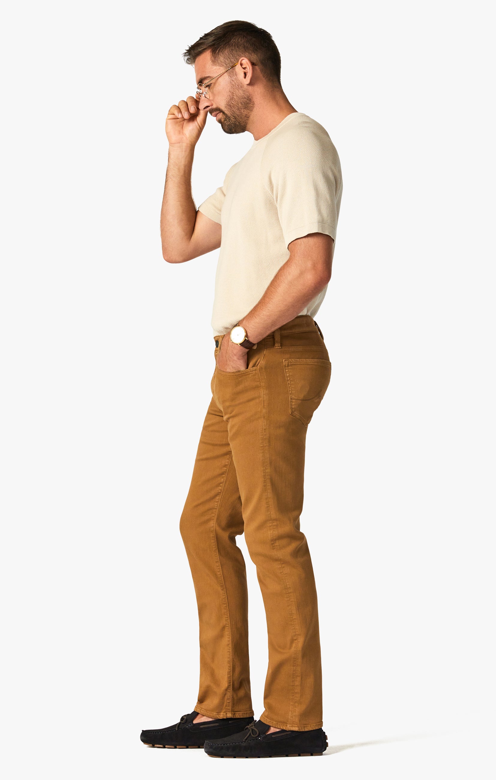 Cool Tapered Leg Pants In Cartouche Comfort