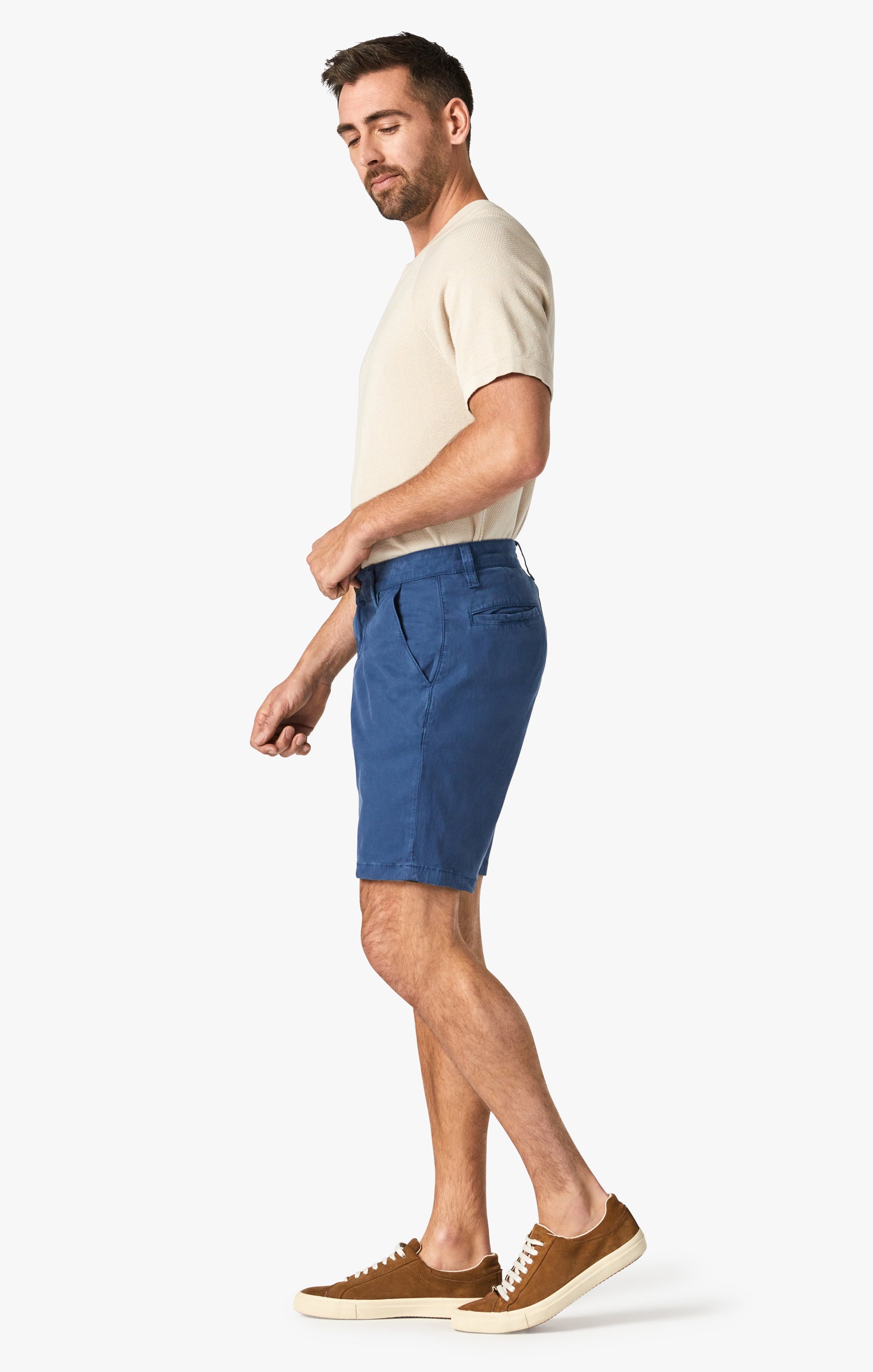Arizona Slim Shorts in Ocean Fine Touch Image 5