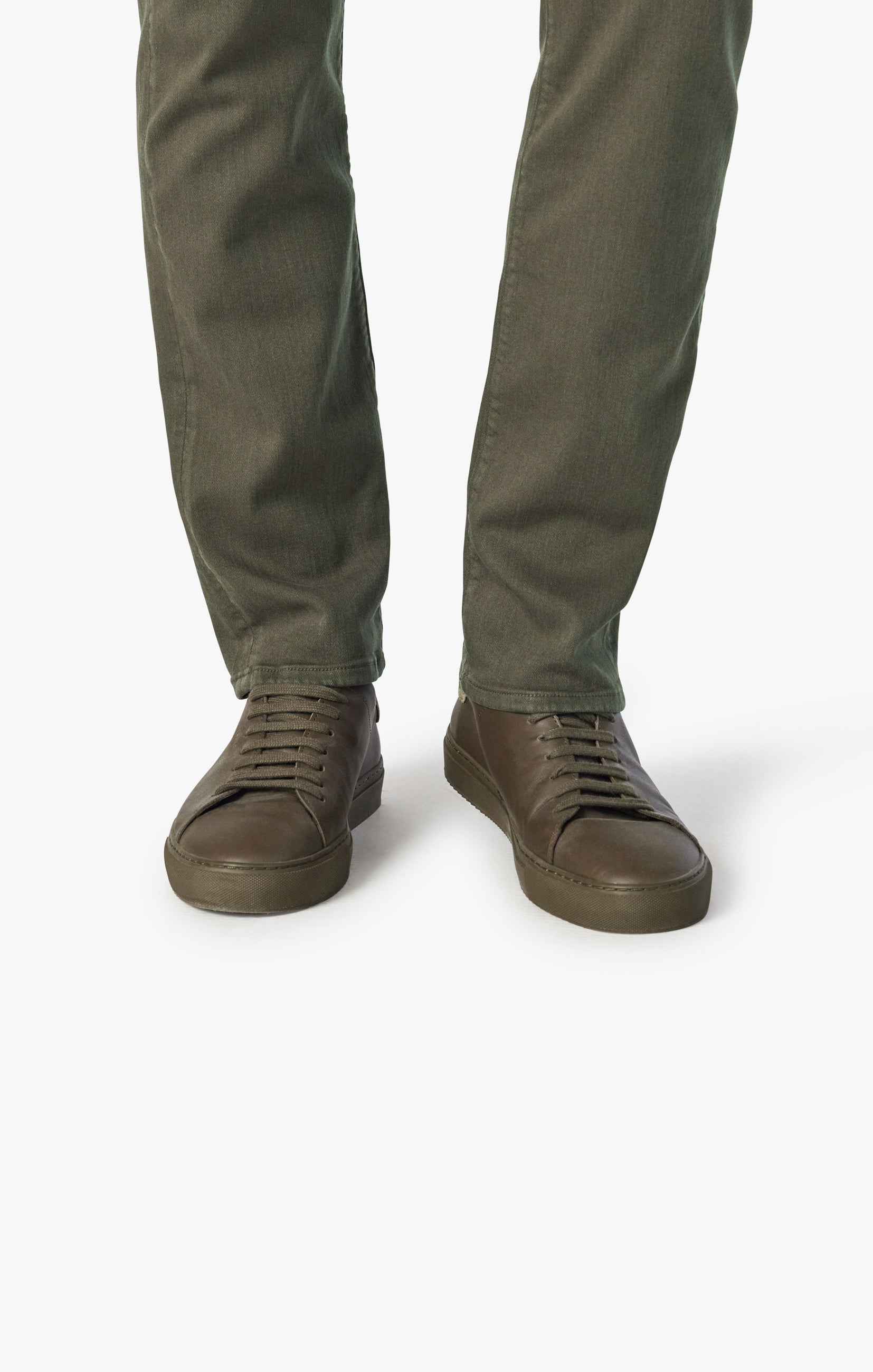 Charisma Classic Fit Pants in Green Comfort Image 6