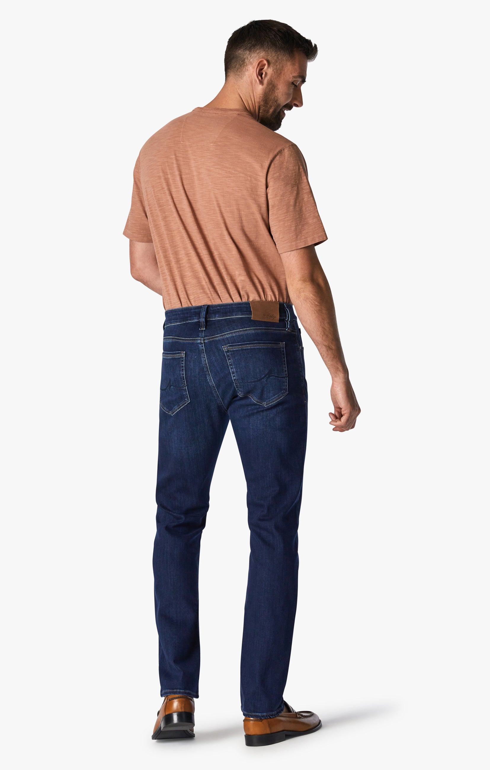Courage Straight Leg Jeans in Deep Tencel