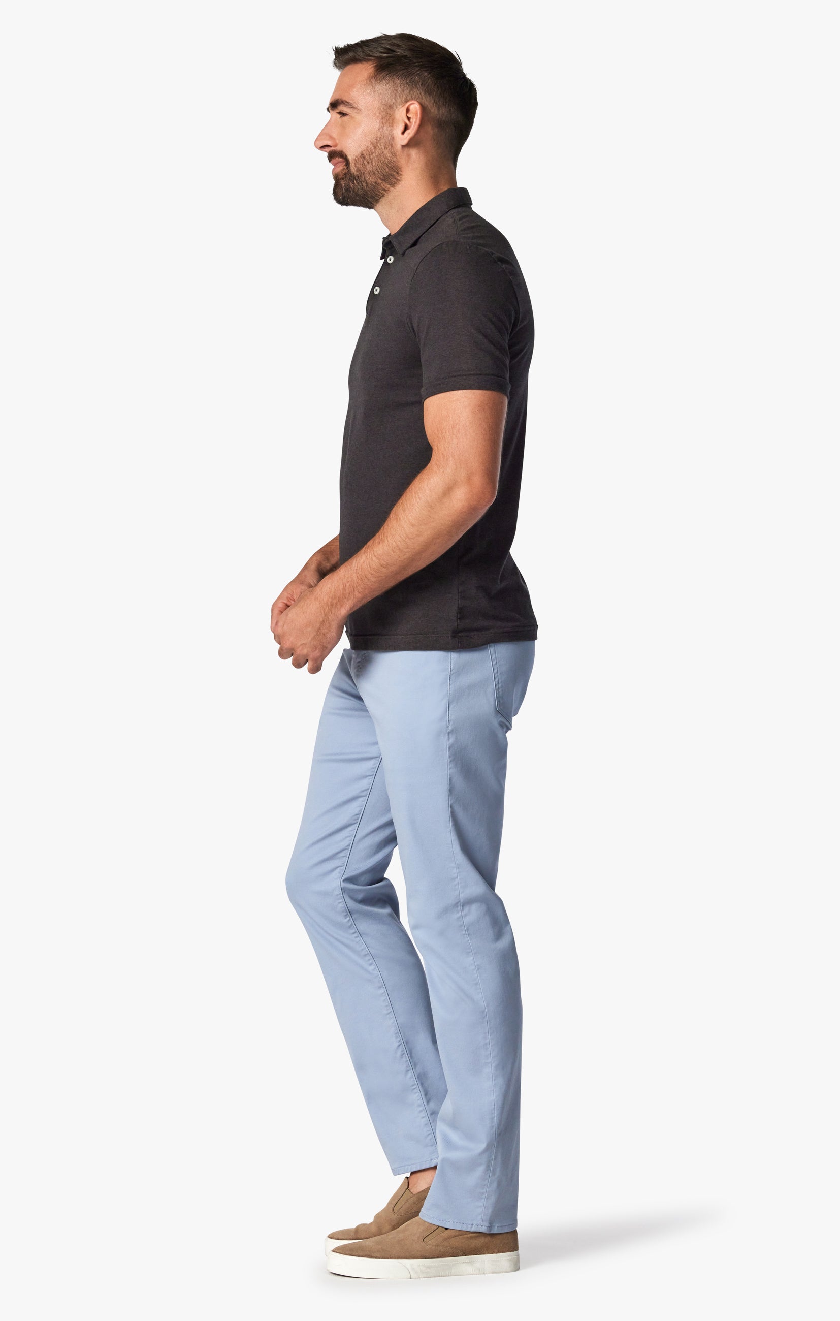 Courage Straight Leg Pants In French Blue Summer Coolmax Image 5