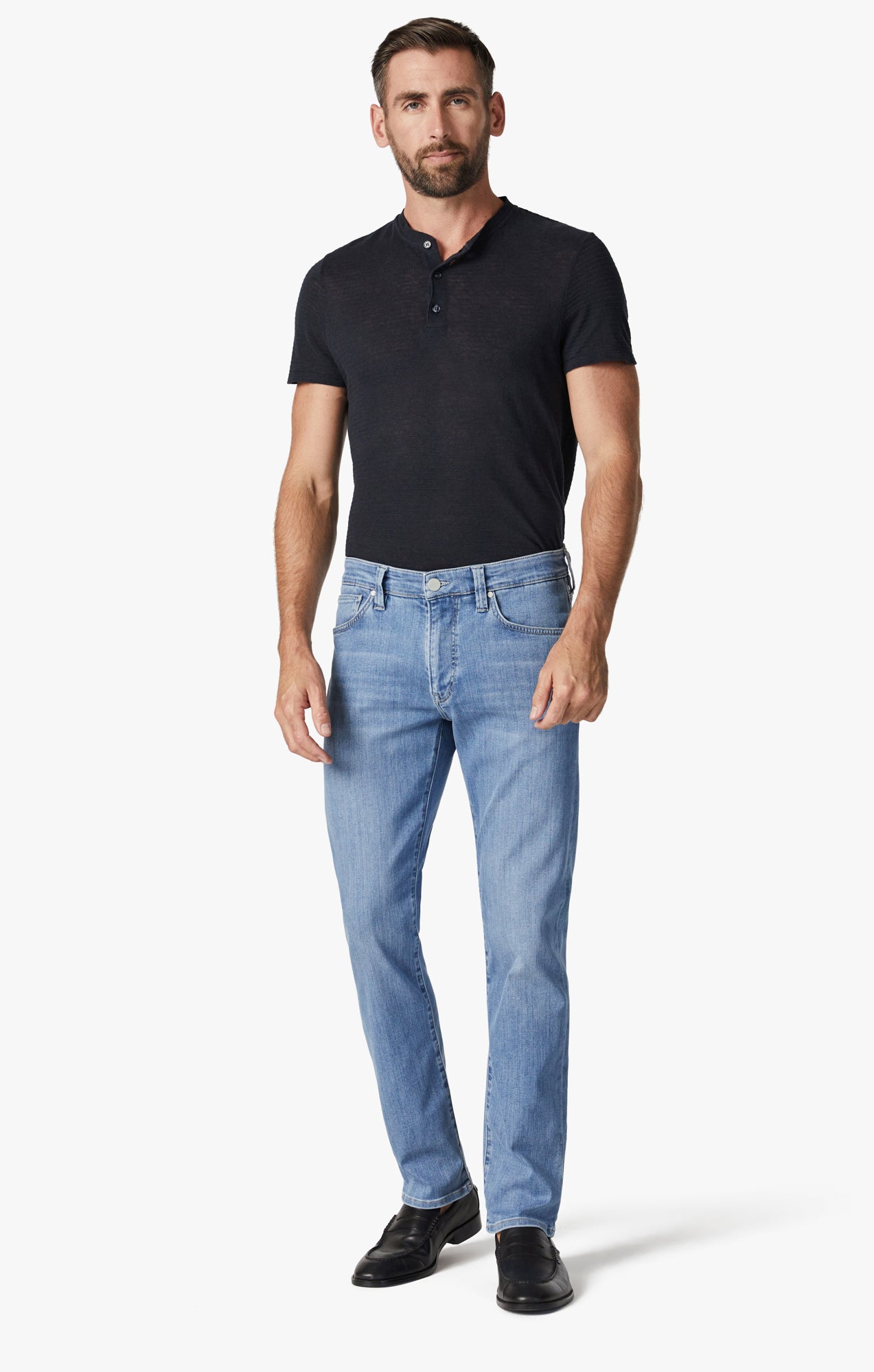 Charisma Relaxed Straight Jeans In Light Brushed Urban Image 1