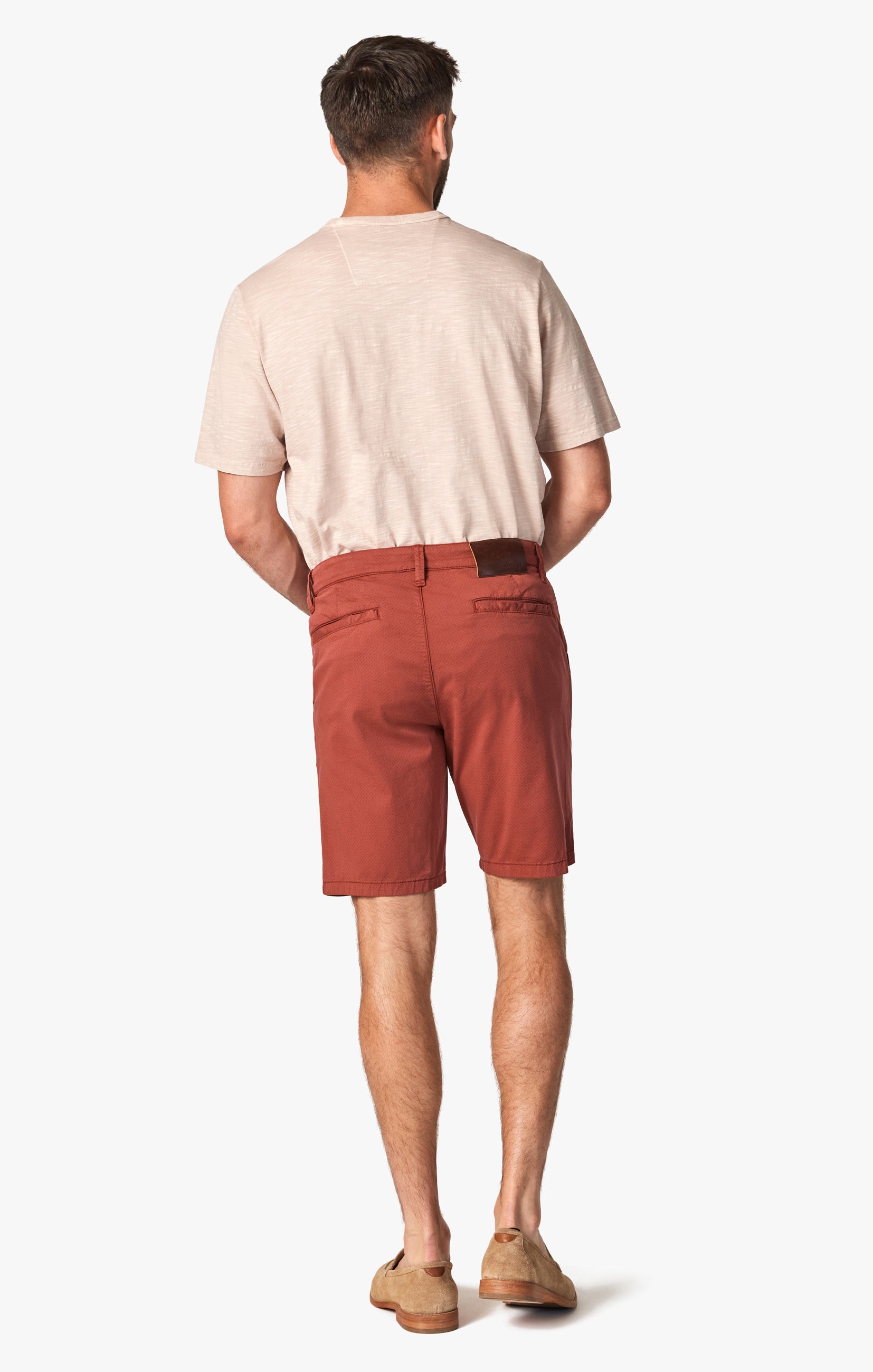 Arizona Slim Shorts in Rosewood Dot Image 3