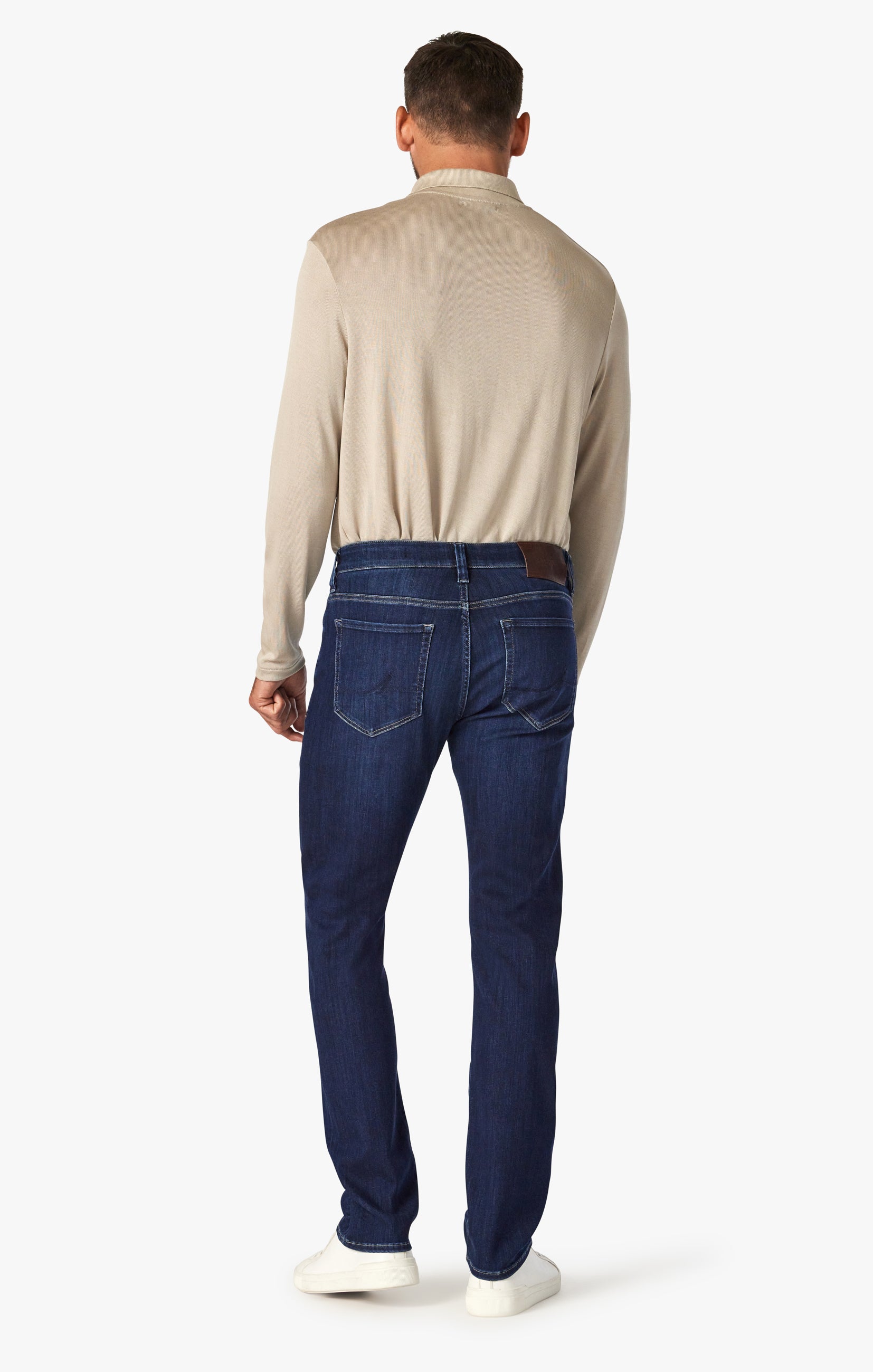 Cool Tapered Leg Jeans In Dark Brushed Refined Image 3