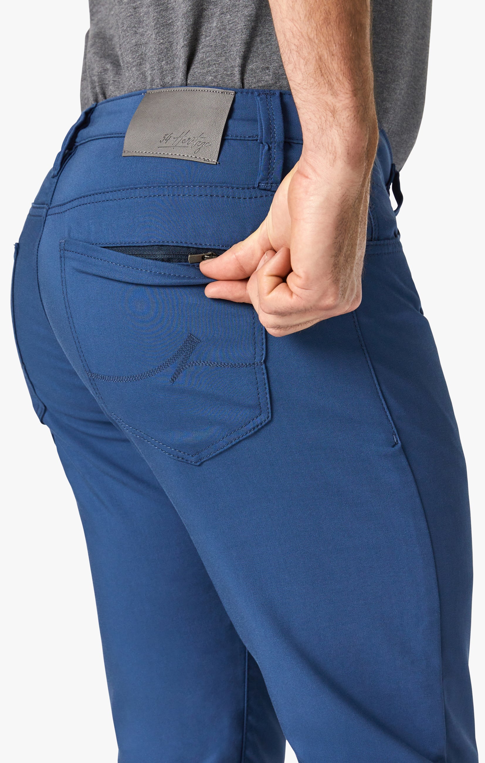 Courage Straight Leg Commuter Pants In Cobalt