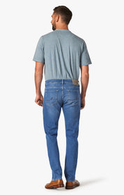 Courage Straight Leg Jeans In Light Brushed Refined