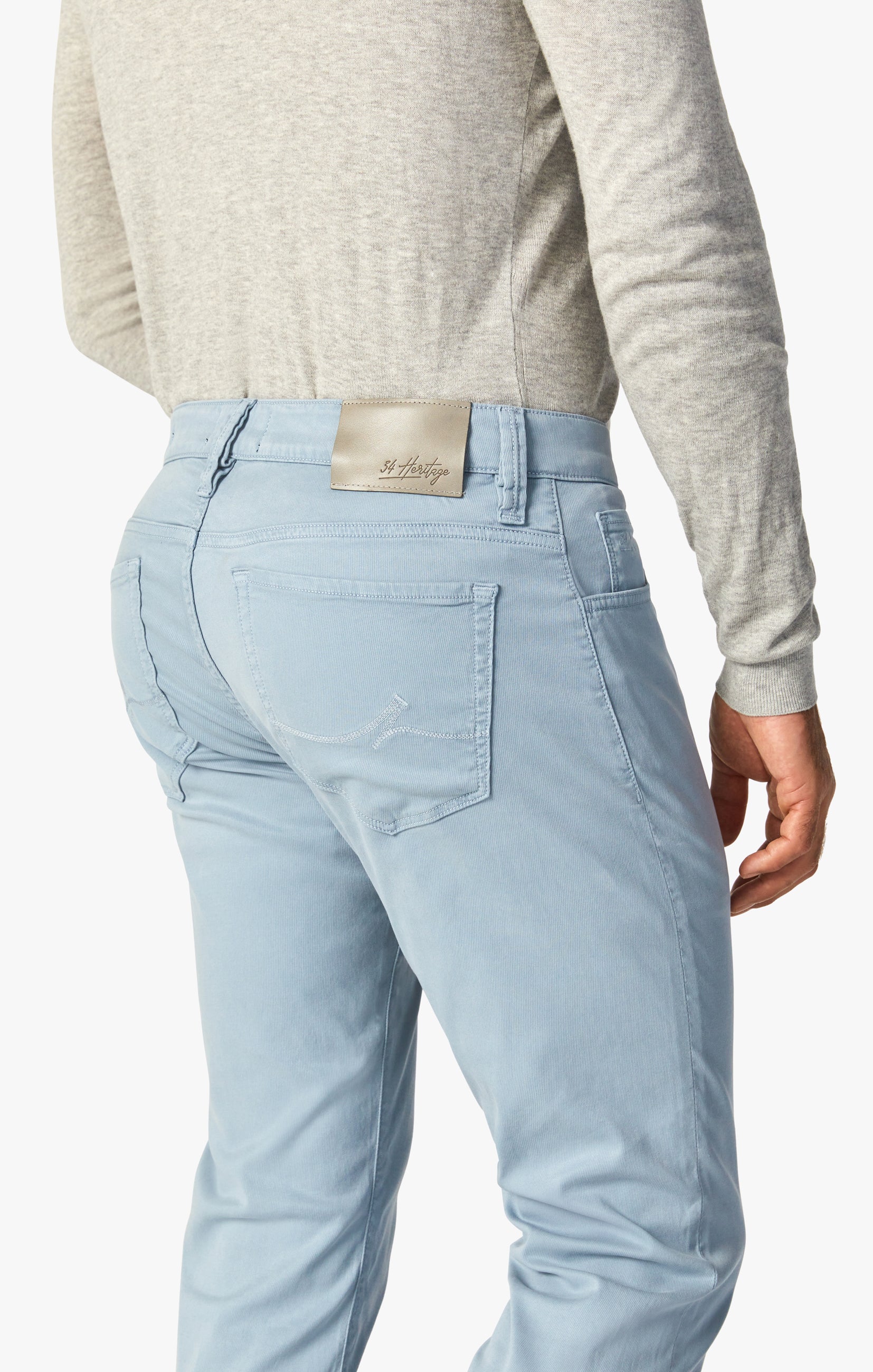 Courage Straight Leg Pants In French Blue Soft Touch Image 2