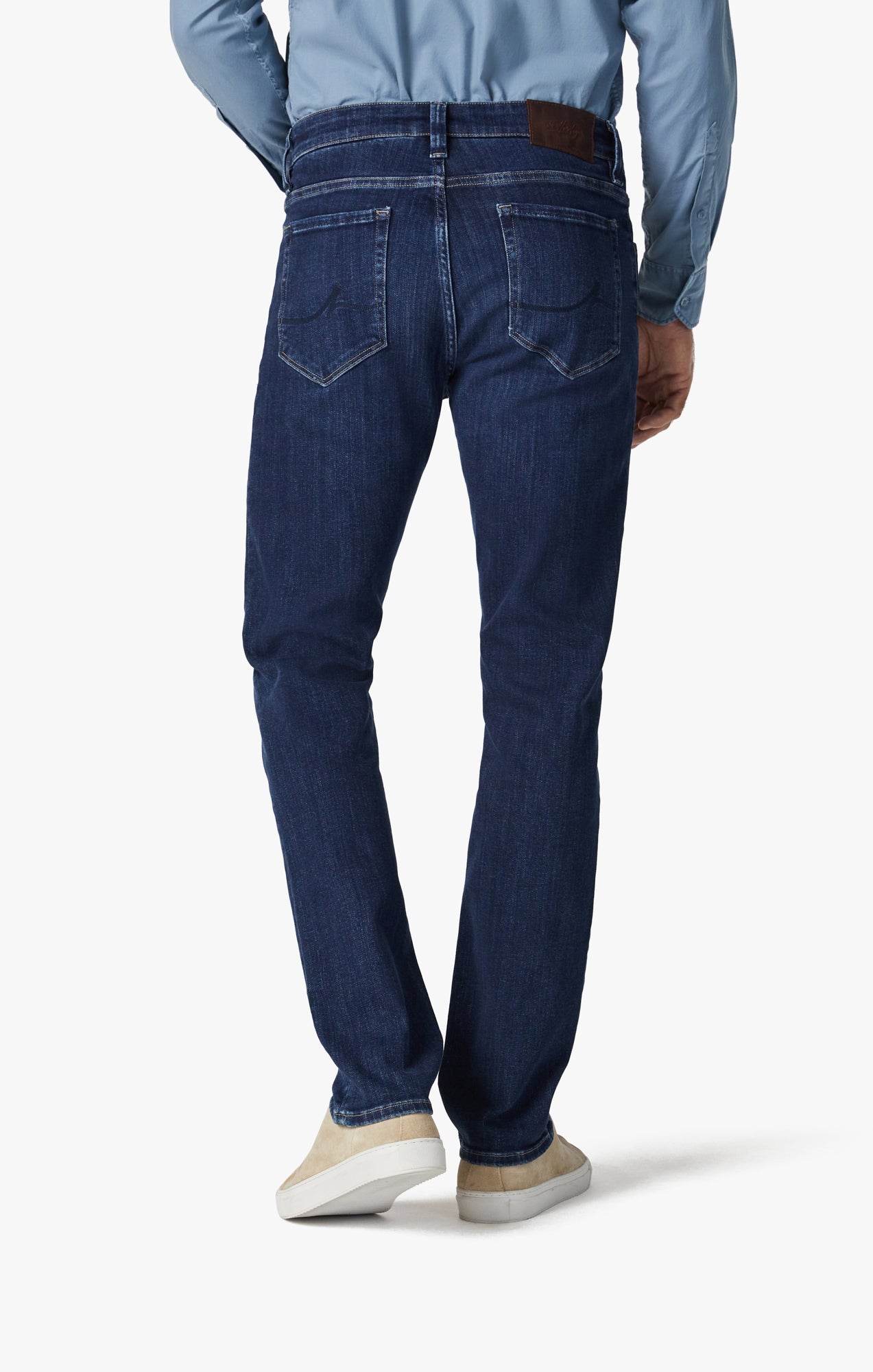 Courage Straight Leg Jeans In Deep Brushed Organic Image 6