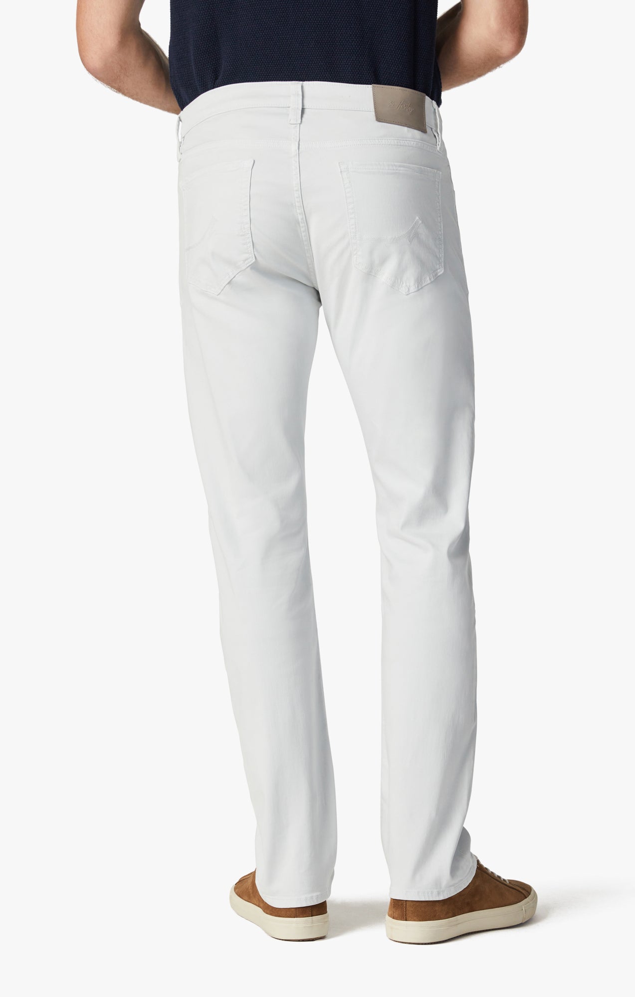 Courage Straight Leg Pants In Stone Twill Image 4