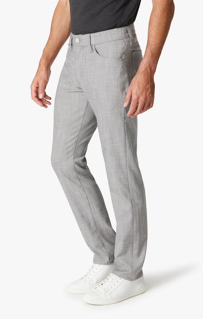 Charisma Relaxed Straight Pants In Magnet Cross Twill